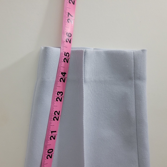 Elliatt Harmony Pintuck Ruffle Pocket High Waist Slim Straight Ankle Pants - Picture 13 of 14